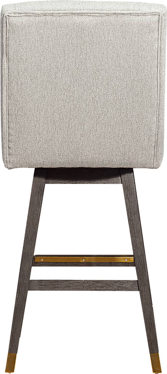 Cauthorn Beige Swivel Barstool - Thumbnail - Image 6