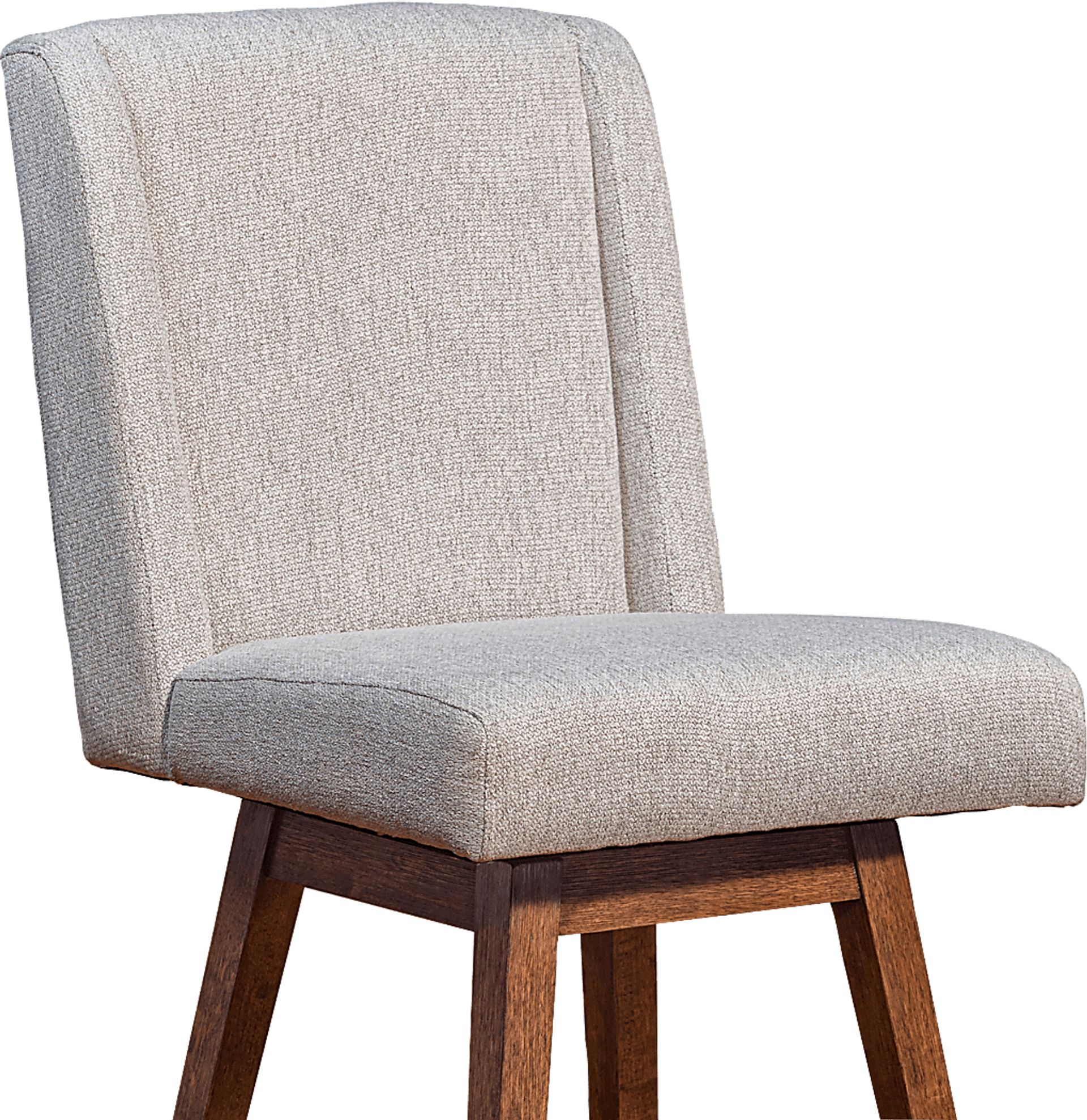 Cauthorn Beige Swivel Counter Stool - Image 7