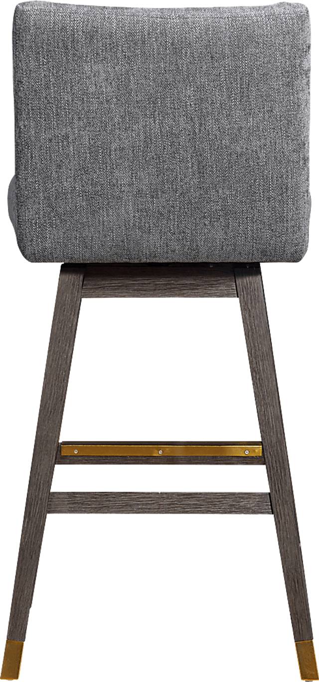 Cauthorn Gray Swivel Barstool - Thumbnail - Image 6