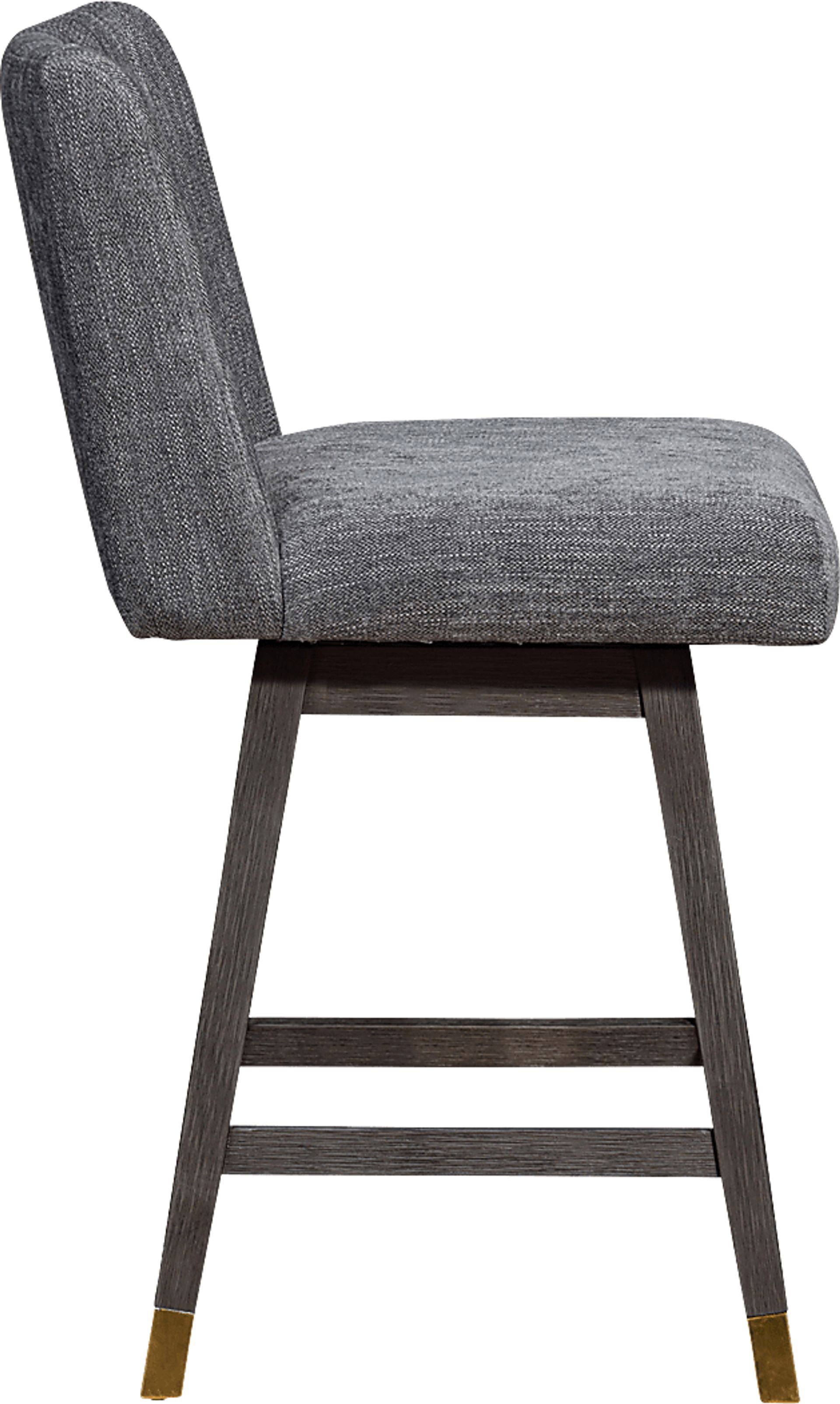 Cauthorn Gray Swivel Counter Stool - Image 5