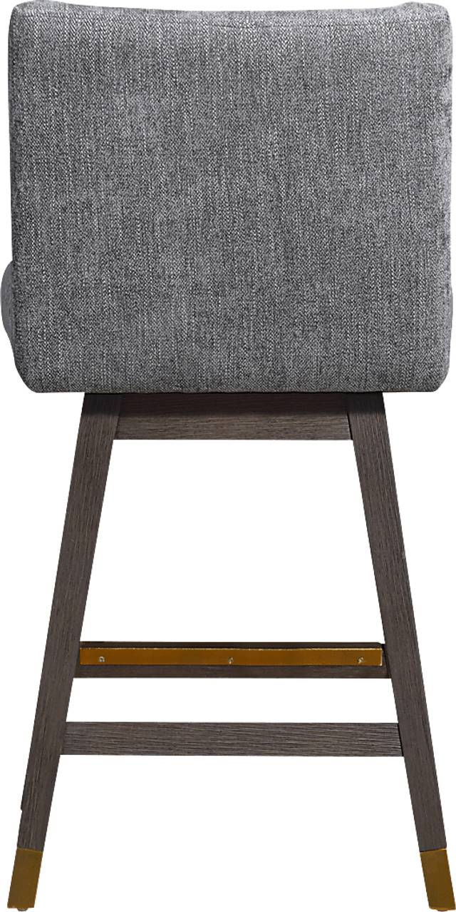 Cauthorn Gray Swivel Counter Stool - Thumbnail - Image 6