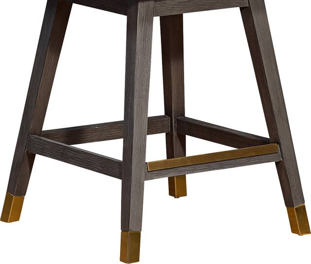 Cauthorn Gray Swivel Counter Stool - Thumbnail - Image 9