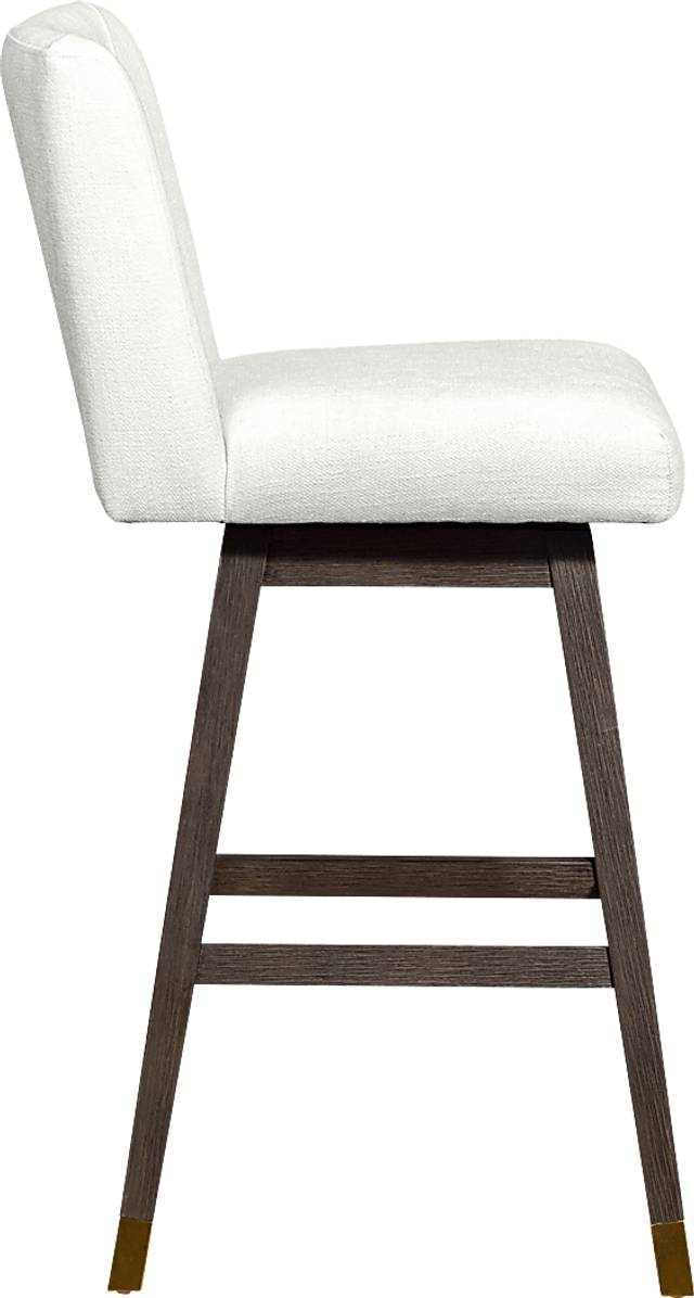 Cauthorn Ivory Swivel Barstool - Thumbnail - Image 5