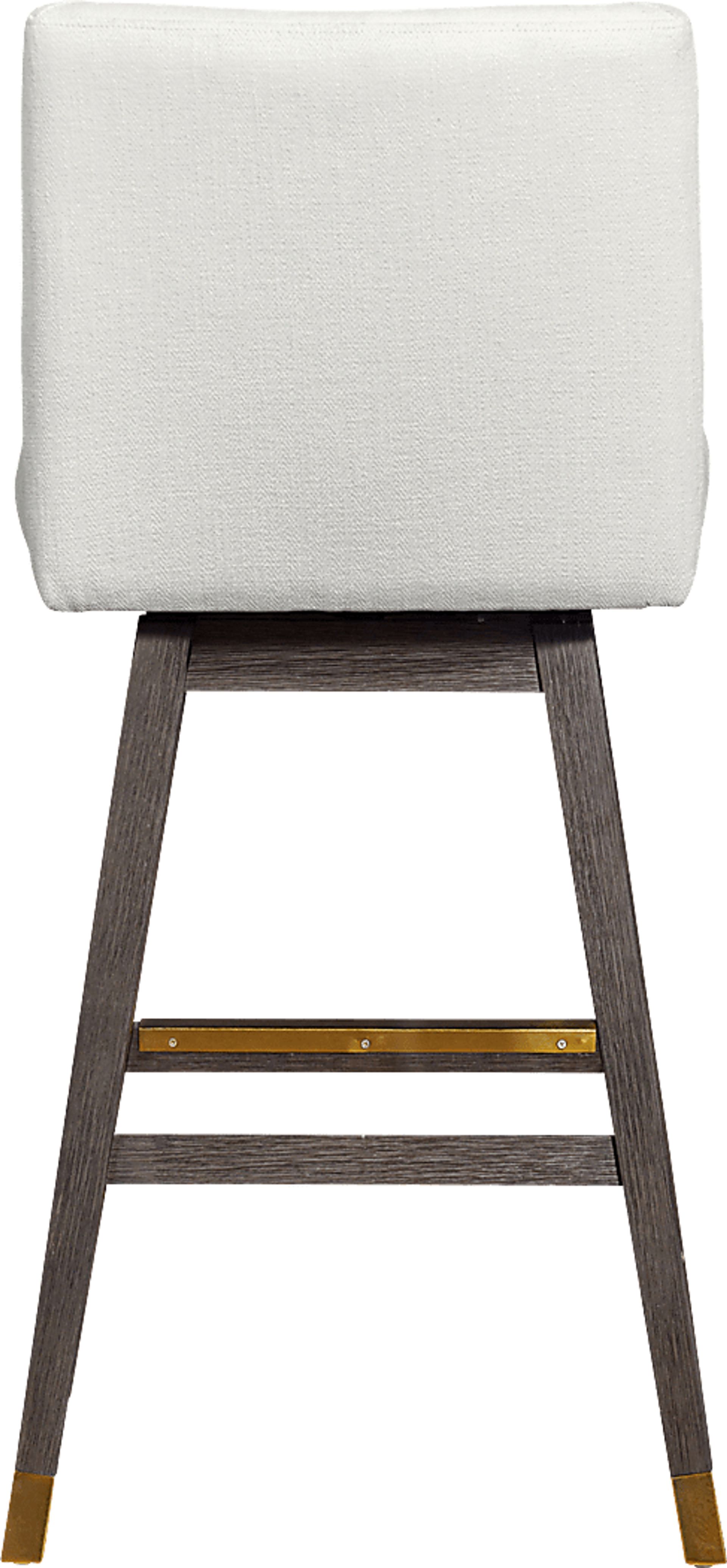 Cauthorn Ivory Swivel Barstool - Image 6