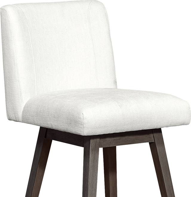 Cauthorn Ivory Swivel Barstool - Thumbnail - Image 7