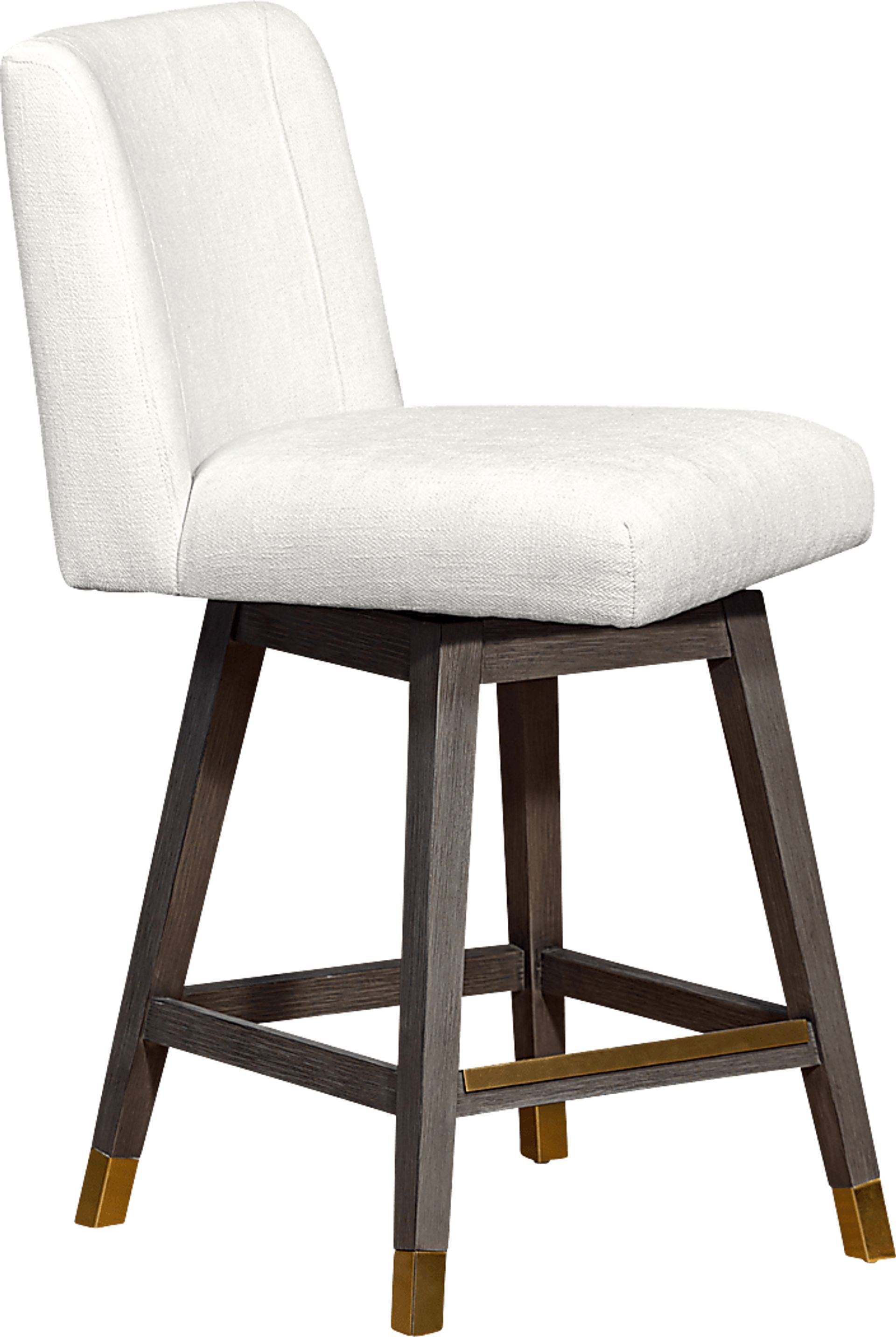 Cauthorn Ivory Swivel Counter Stool - Image 4