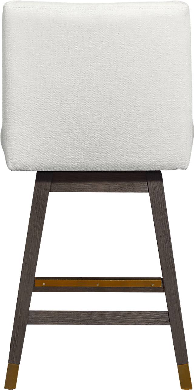 Cauthorn Ivory Swivel Counter Stool - Thumbnail - Image 6
