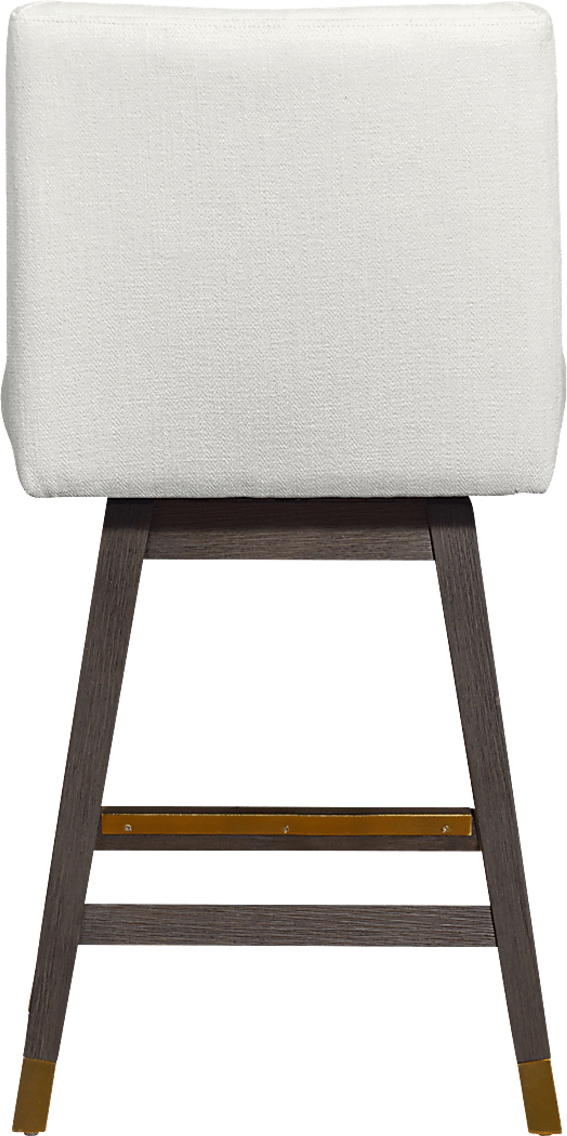 Cauthorn Ivory Swivel Counter Stool - Image 6