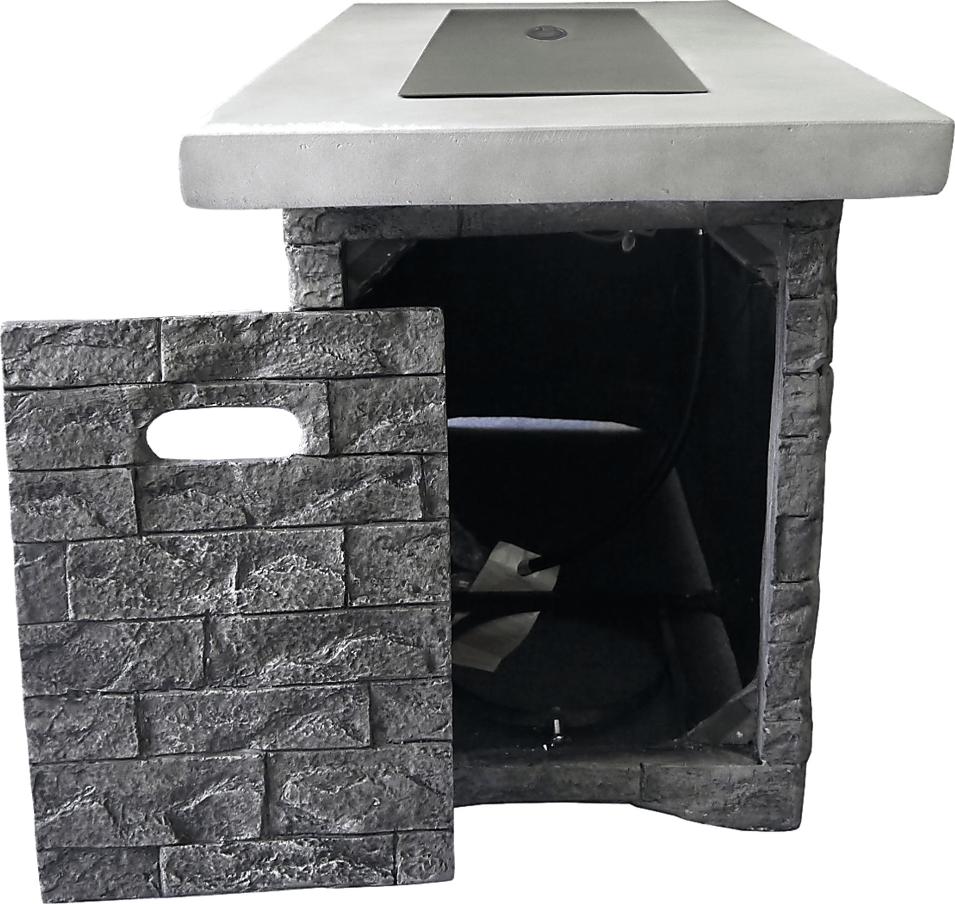 Cavalini Brown Outdoor Fire Pit - Image 5