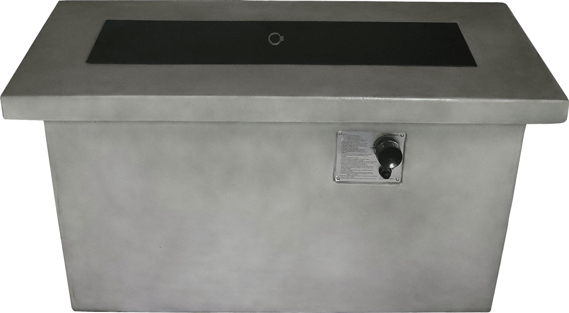 Cavalini Gray Outdoor Fire Pit - Image 3