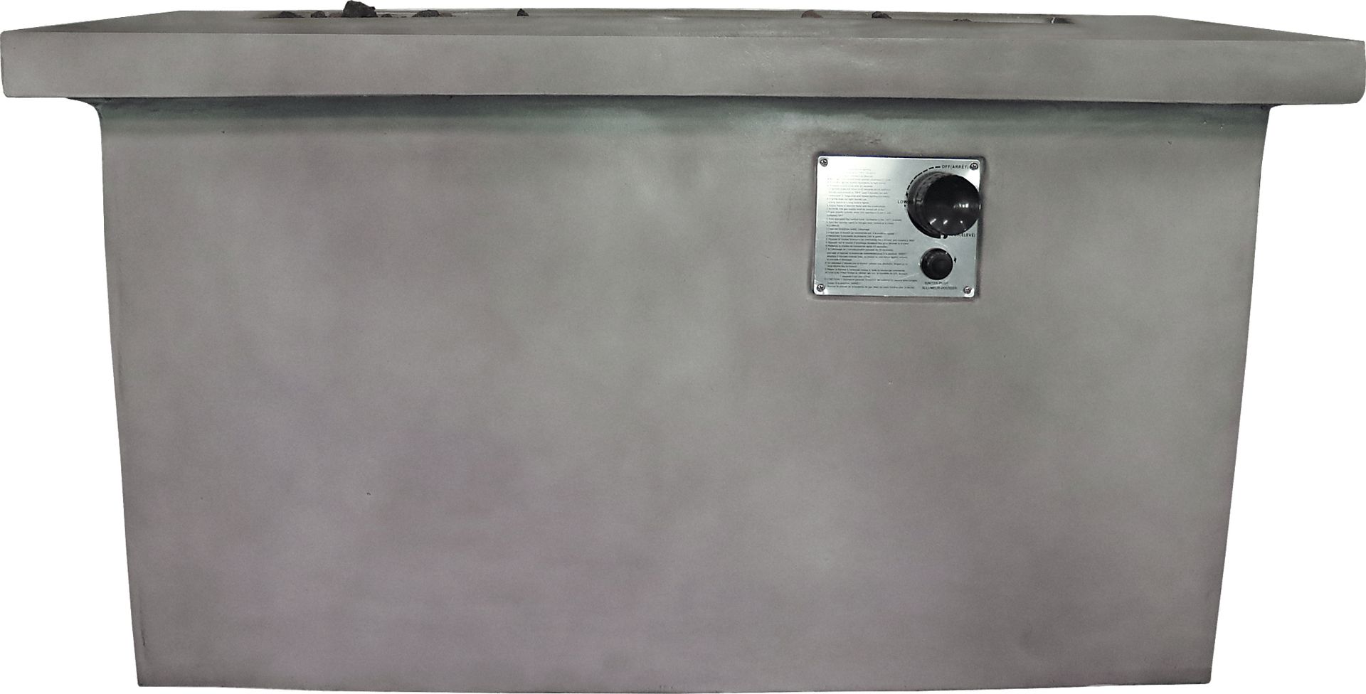 Cavalini Gray Outdoor Fire Pit - Image 4