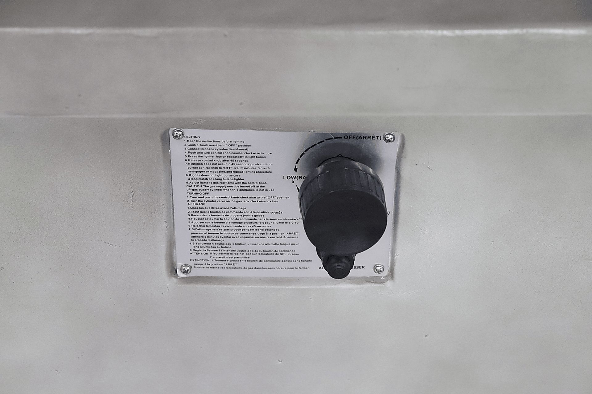 Cavalini Gray Outdoor Fire Pit - Image 6