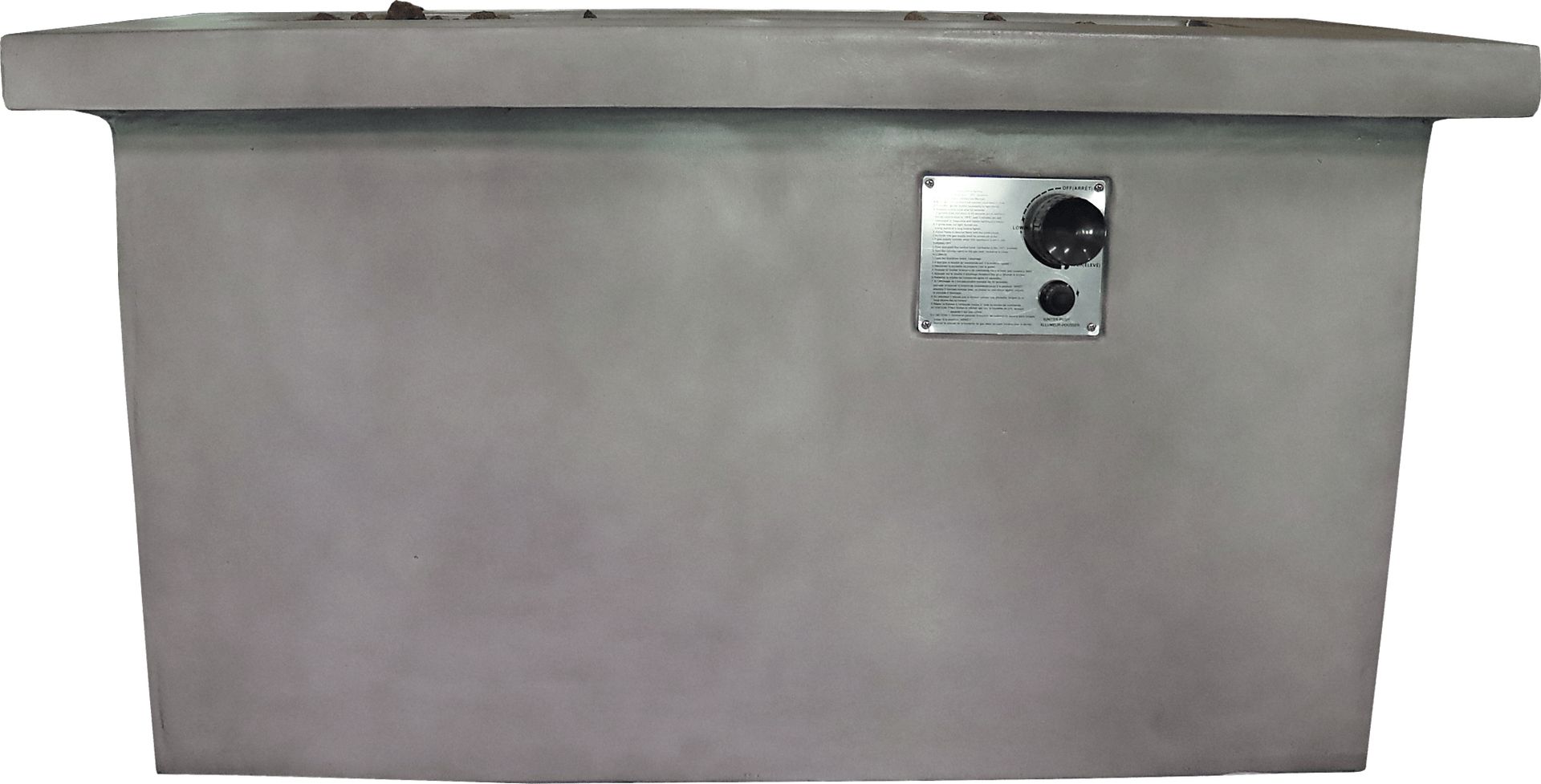 Cavalini Gray Outdoor Fire Pit - Image 11