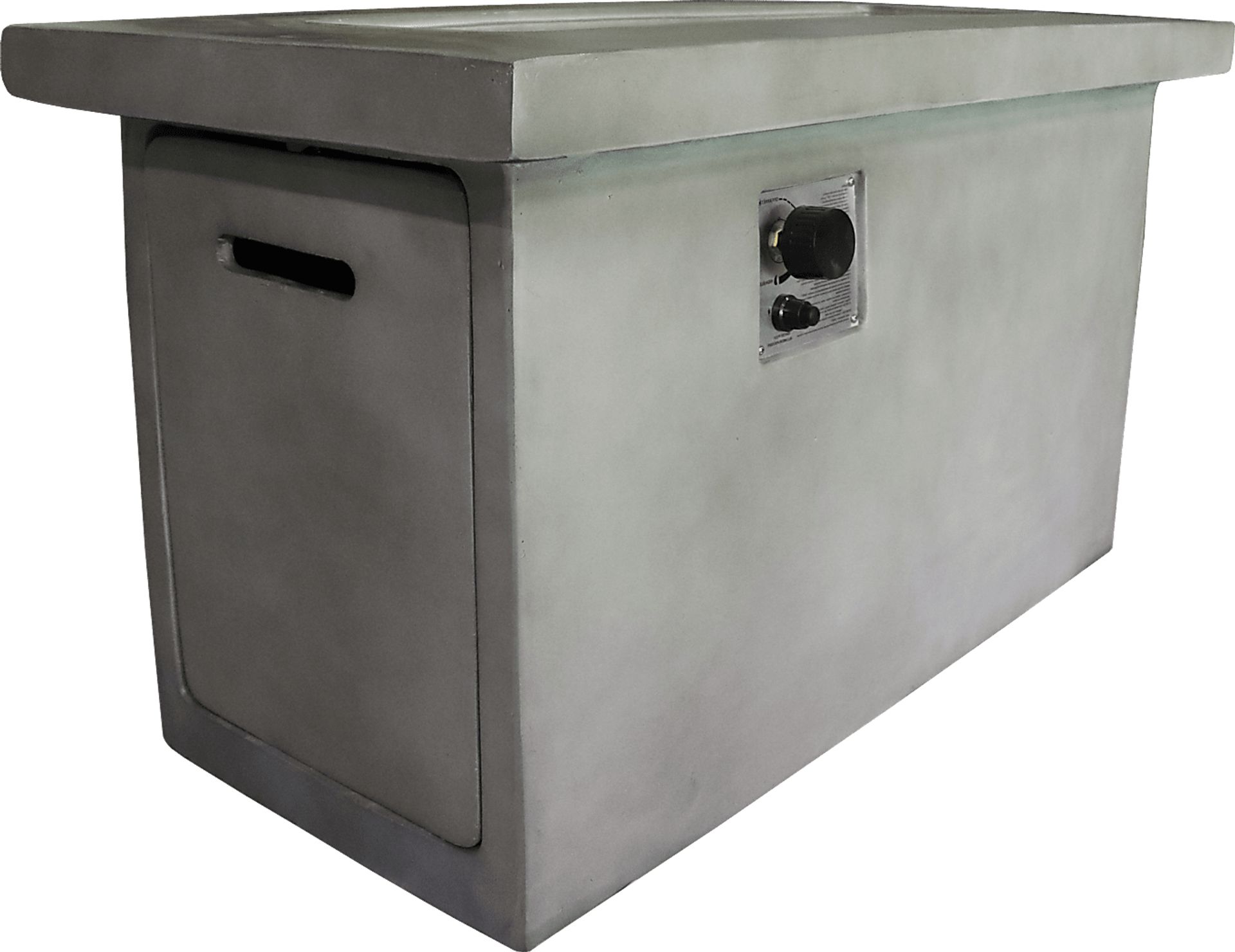 Cavalini Gray Outdoor Fire Pit - Image 1