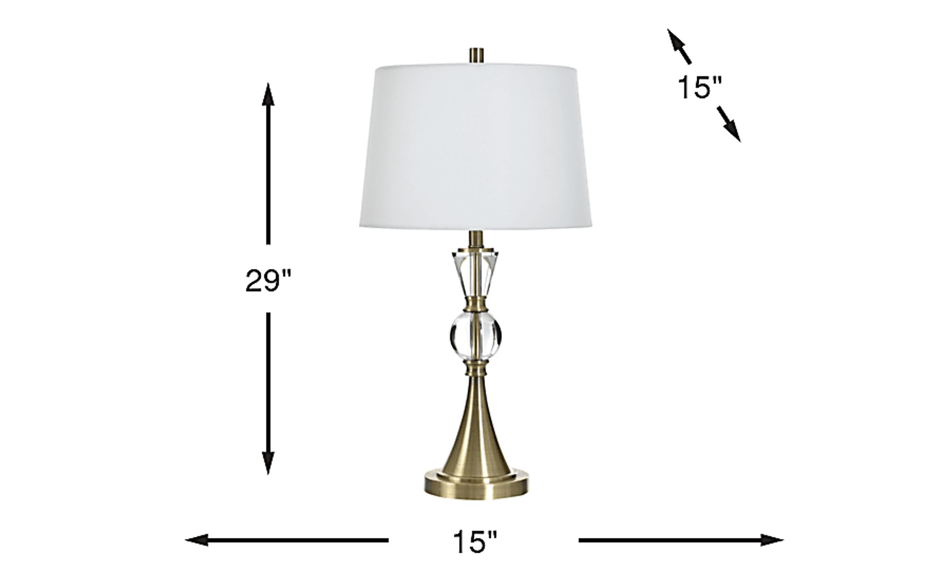 Dimension Image. Please refer to the Dimension Tab on this page for dimension details.