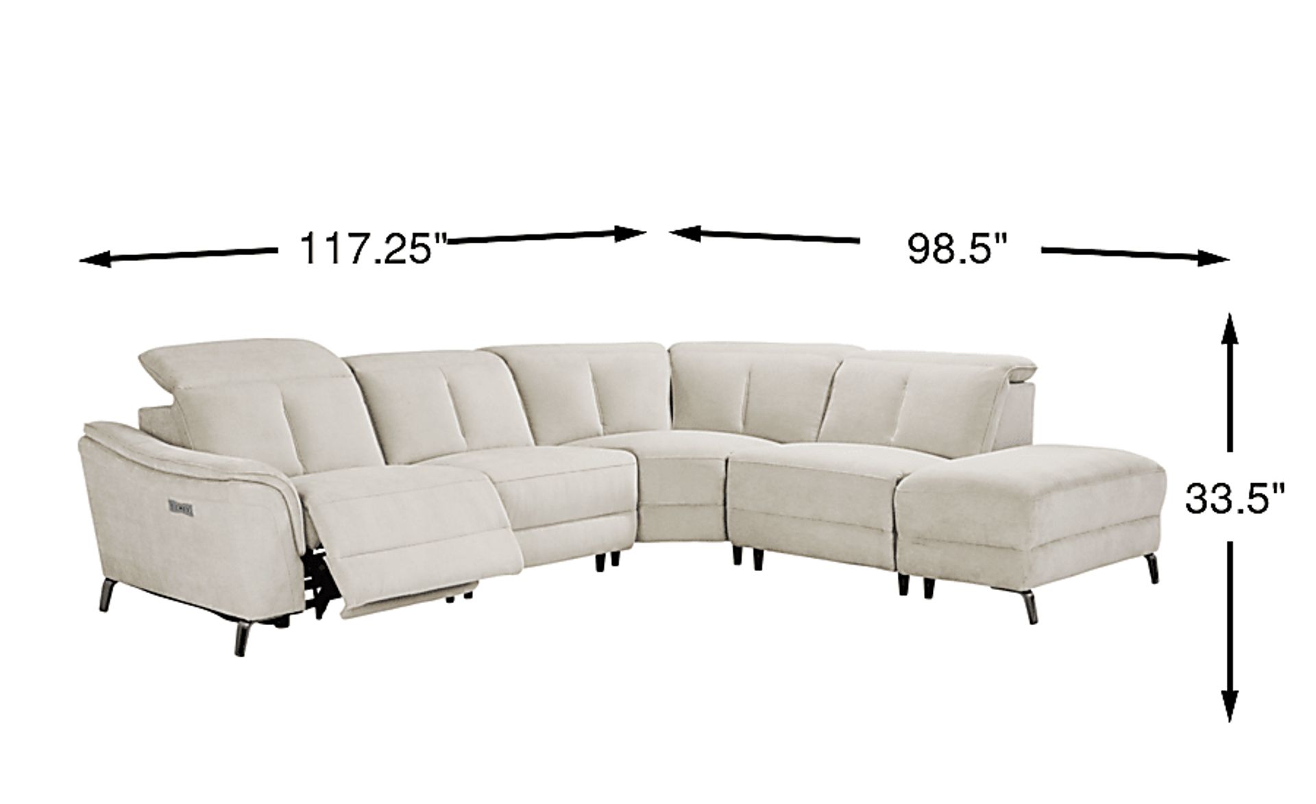 Dimension Image. Please refer to the Dimension Tab on this page for dimension details.