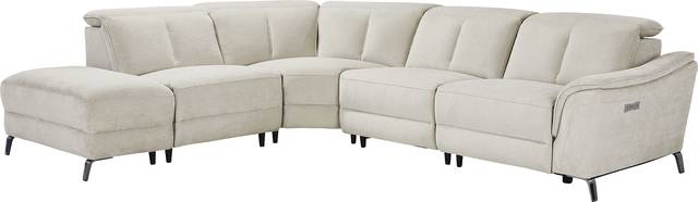 Cavani Gray 5 Pc Dual Power Reclining Sectional - Thumbnail - Image 3