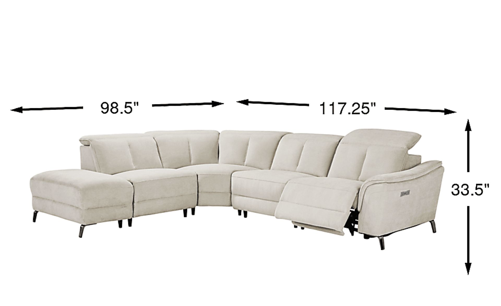 Dimension Image. Please refer to the Dimension Tab on this page for dimension details.