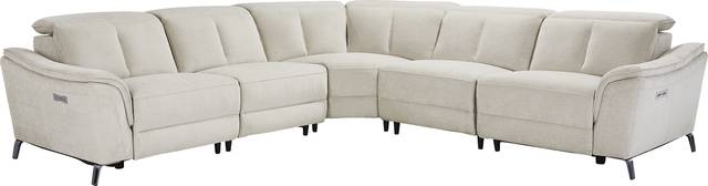 Cavani Gray 5 Pc Dual Power Reclining Sectional - Thumbnail - Image 3