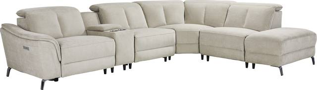Cavani Gray 6 Pc Dual Power Reclining Sectional - Thumbnail - Image 3