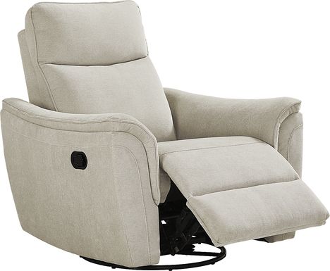 Cavani Gray Swivel Glider Recliner