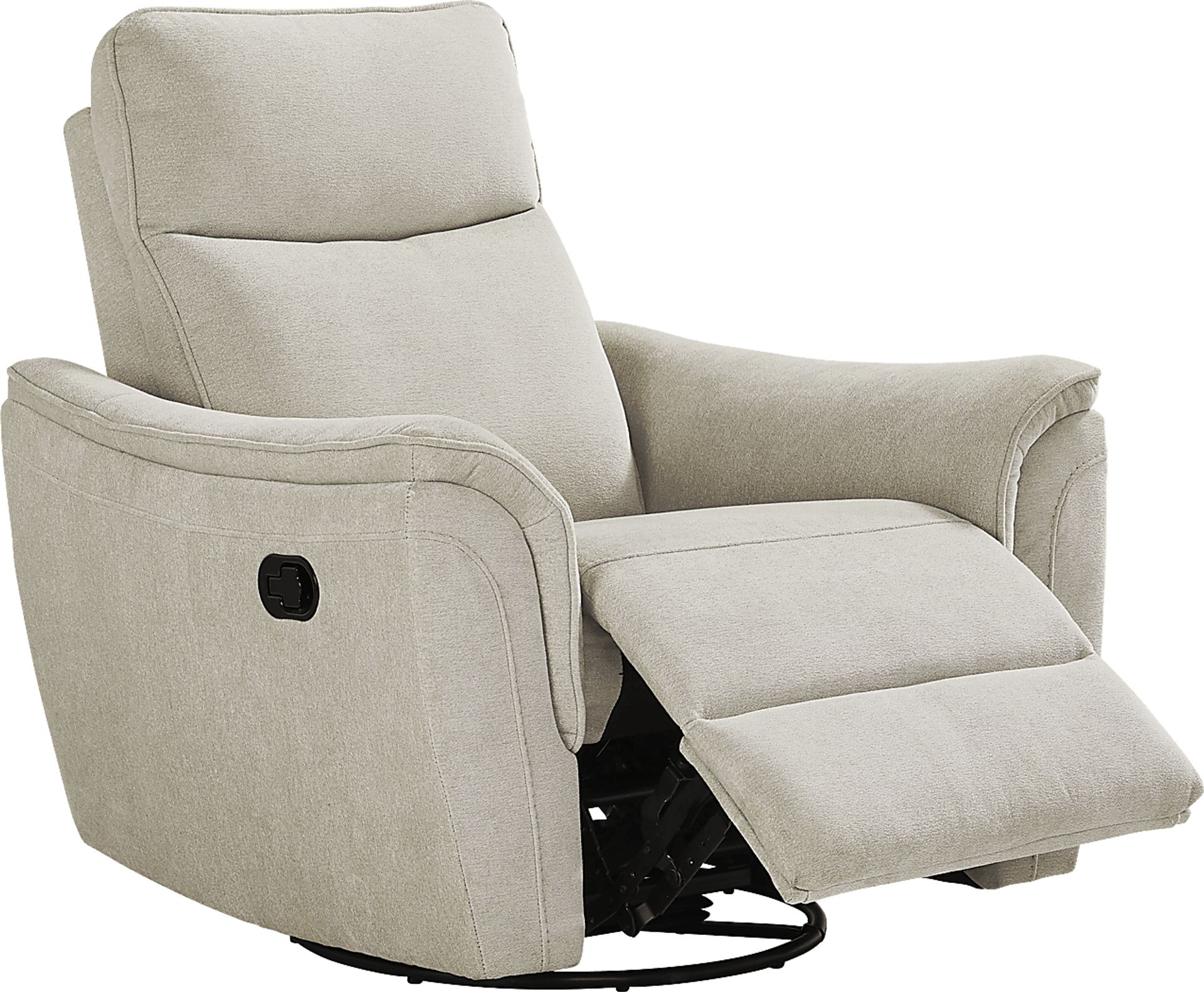Cavani Gray Swivel Glider Recliner - Image 1