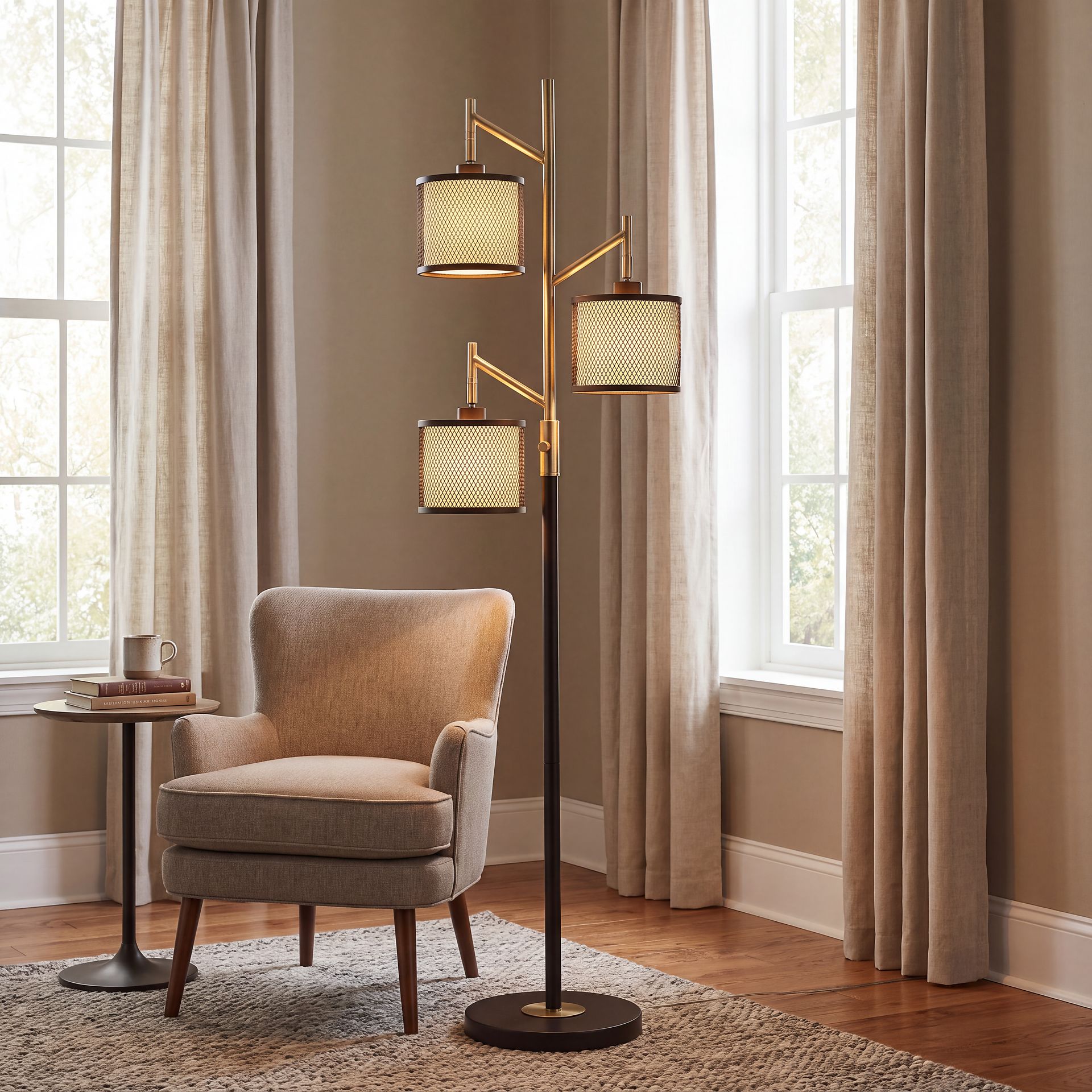 Cave Canyon Coffee Floor Lamp - Image 4