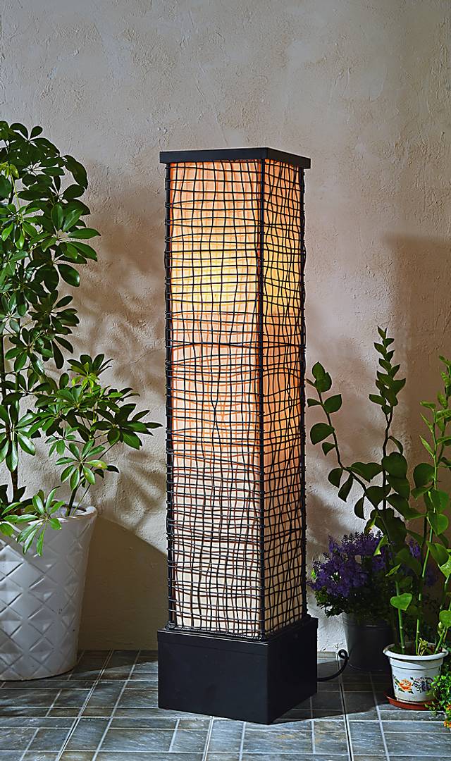 Cavea Brown Outdoor Floor Lamp - Thumbnail - Image 11