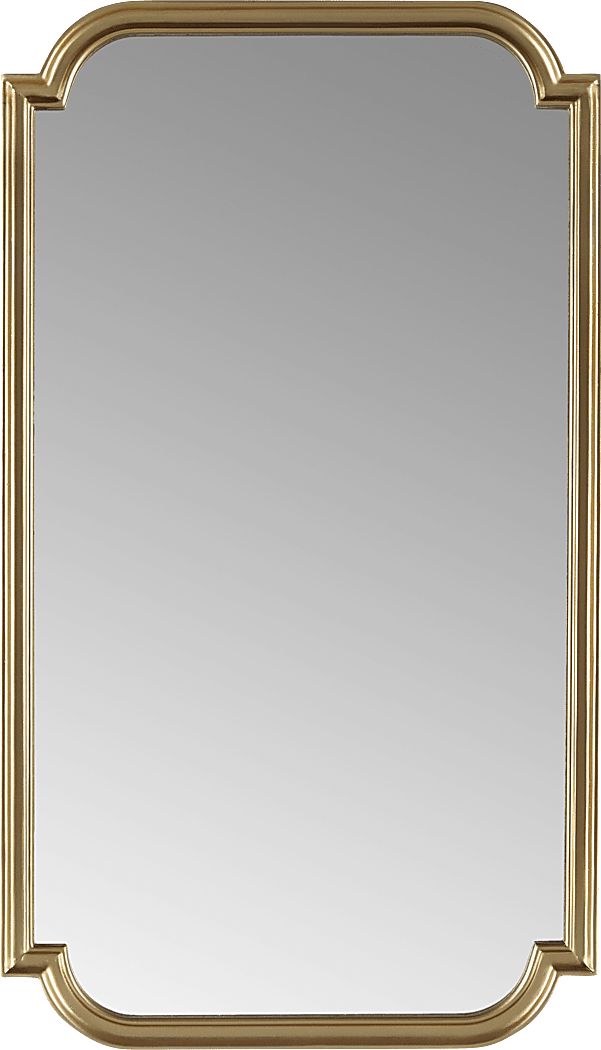 Cavebit Gold Wall Mirror