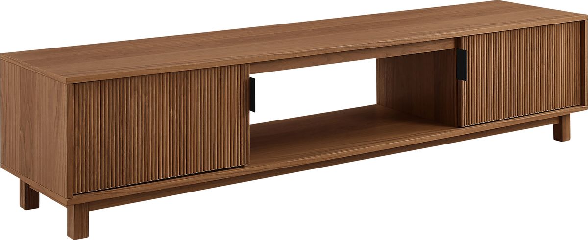 Cavendish Mocha Dark Wood 70 in. Console | Rooms to Go