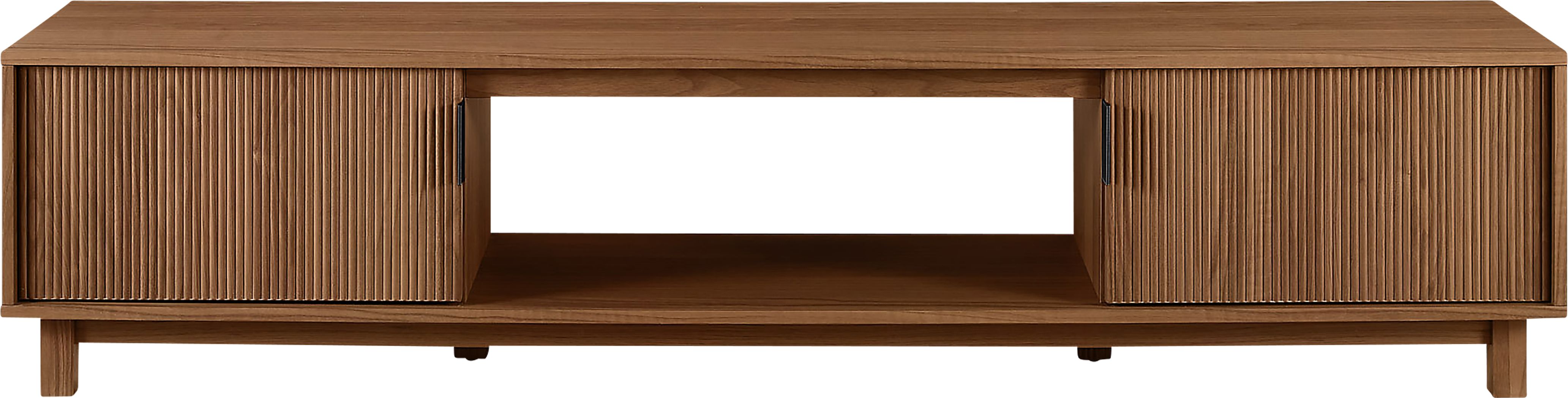 Cavendish Mocha Dark Wood 70 in. Console | Rooms to Go