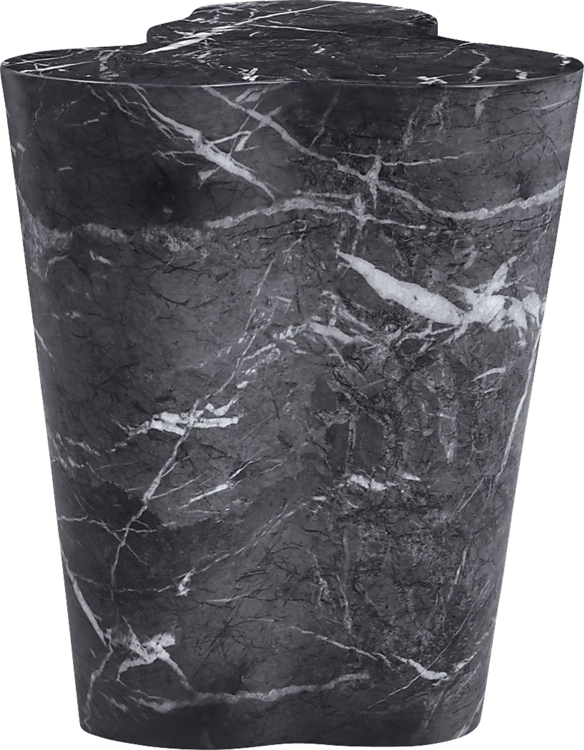 Cavernwell Outdoor Black Side Table - Image 2