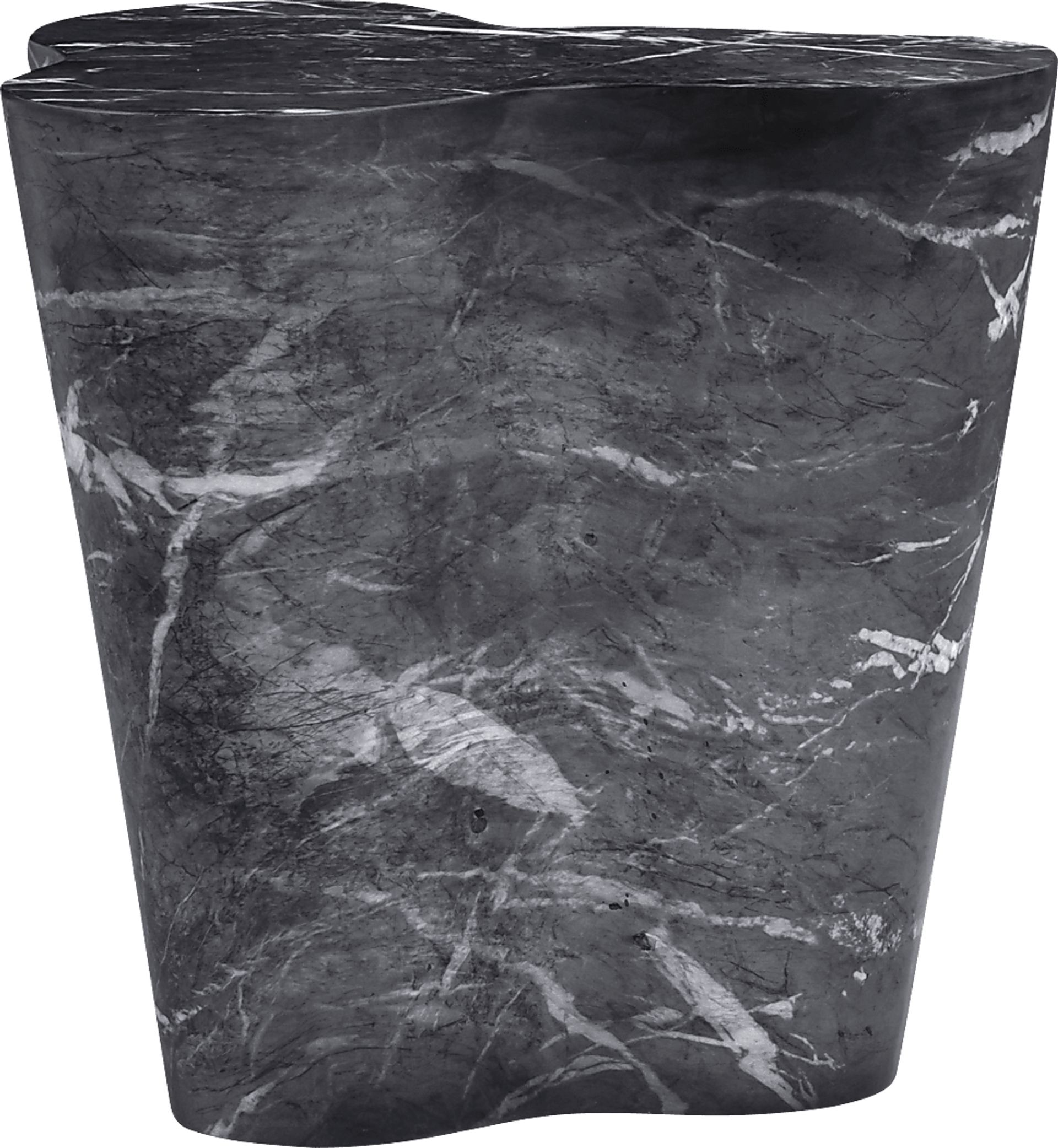 Cavernwell Outdoor Black Side Table - Image 3