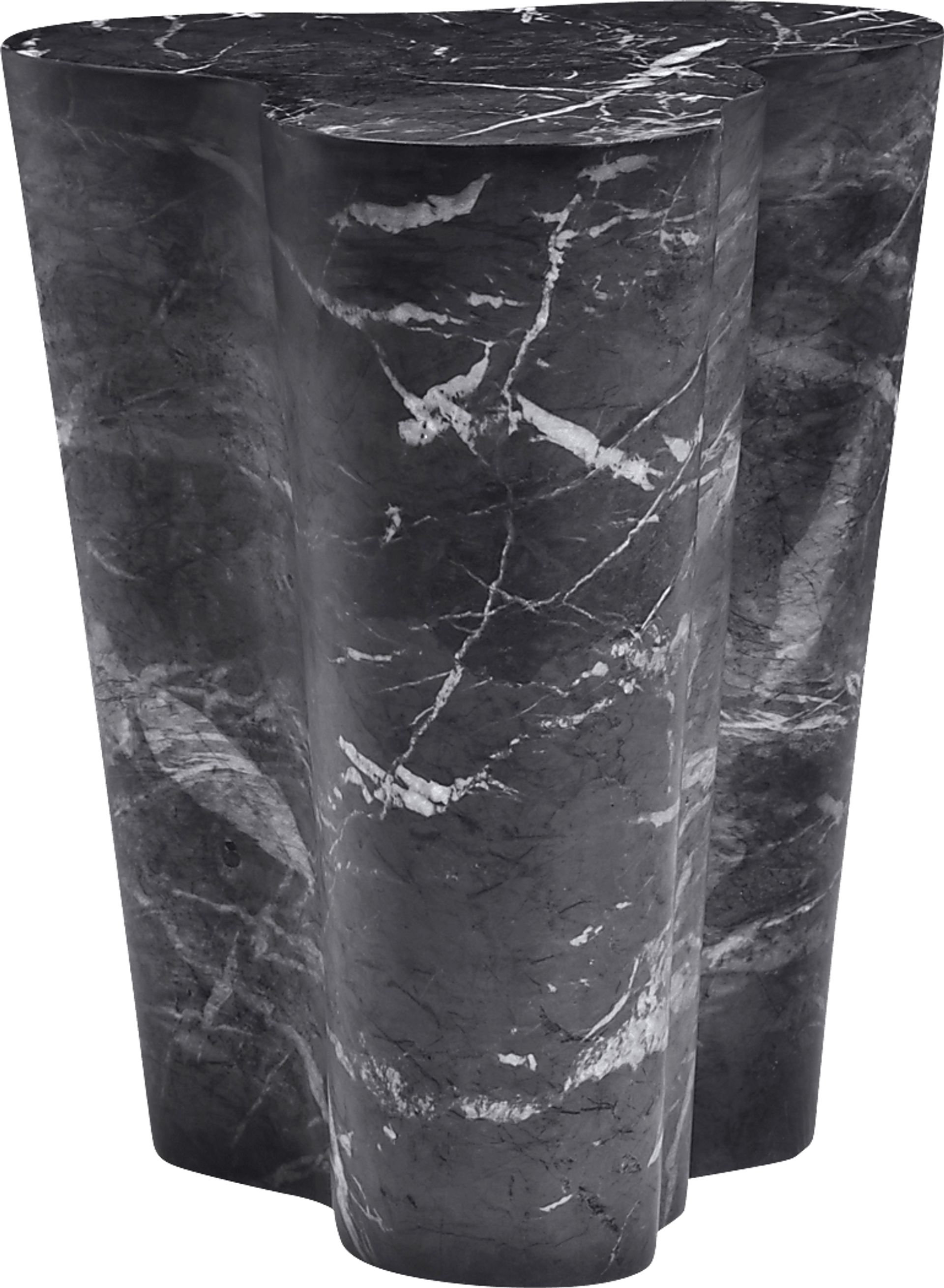 Cavernwell Outdoor Black Side Table - Image 4