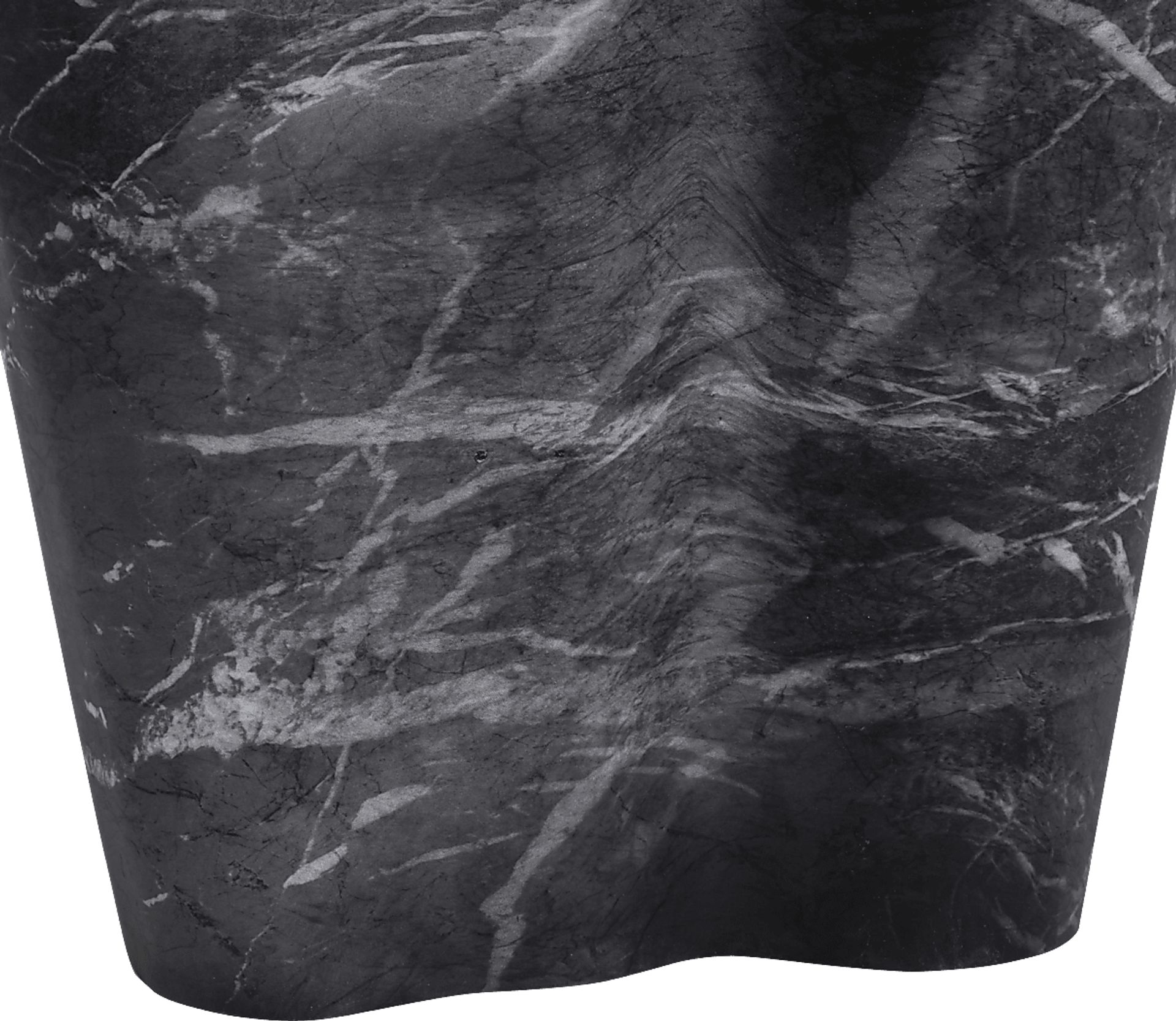 Cavernwell Outdoor Black Side Table - Image 7