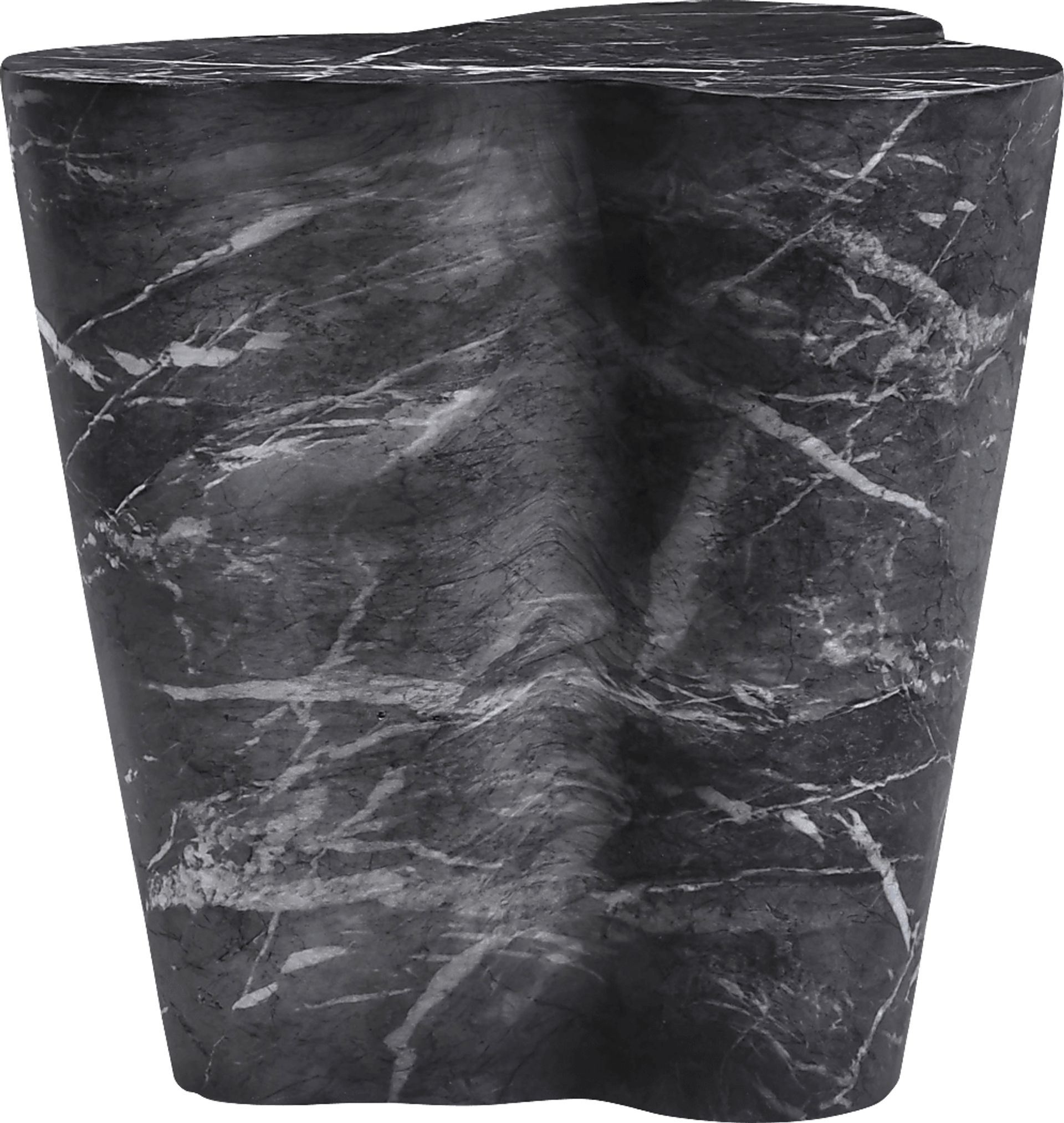 Cavernwell Outdoor Black Side Table - Image 1