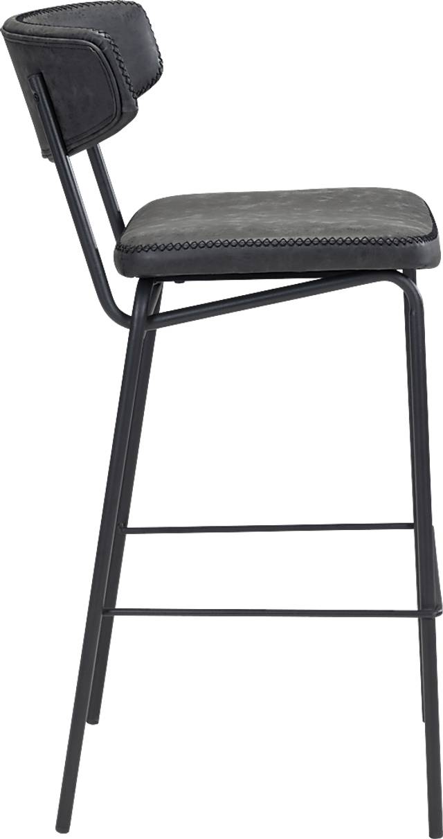 Cavestone Black Bar Height Stool, Set of 4 - Thumbnail - Image 4