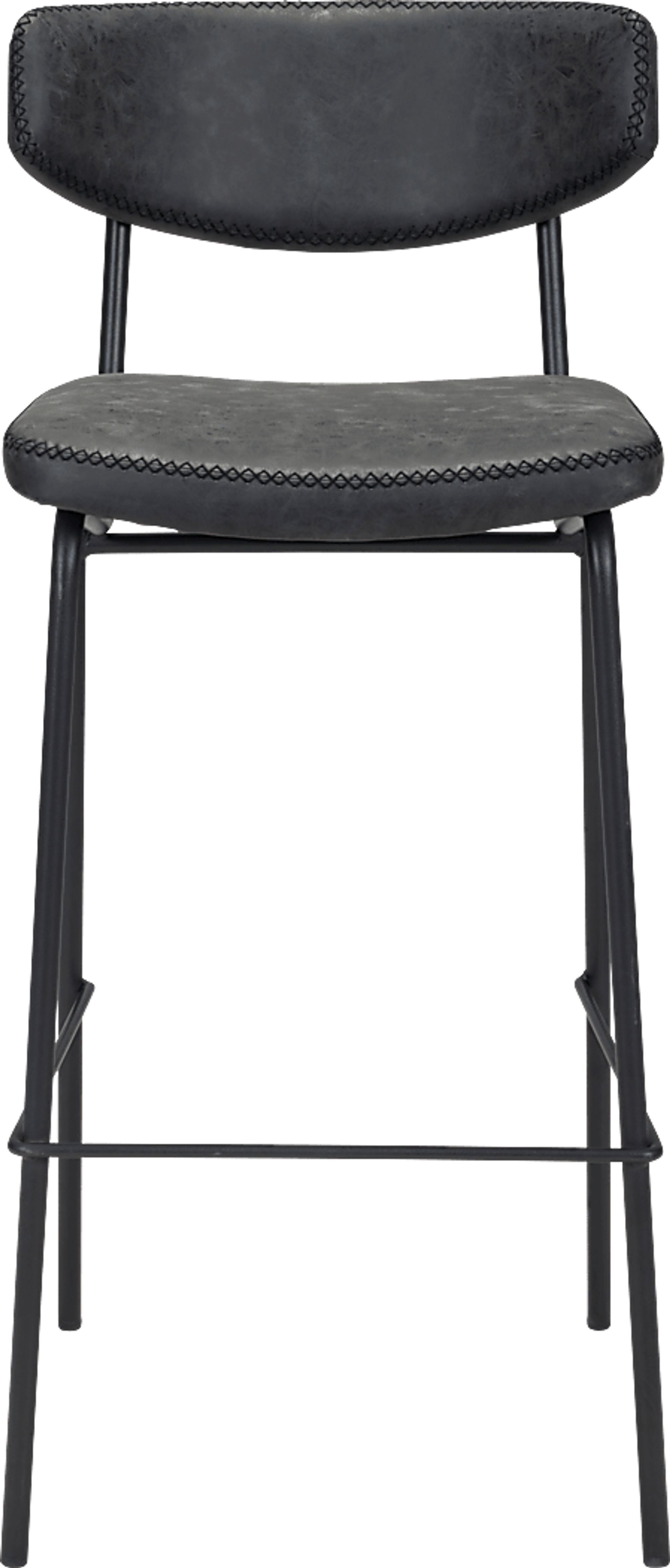 Cavestone Black Bar Height Stool, Set of 4 - Image 5