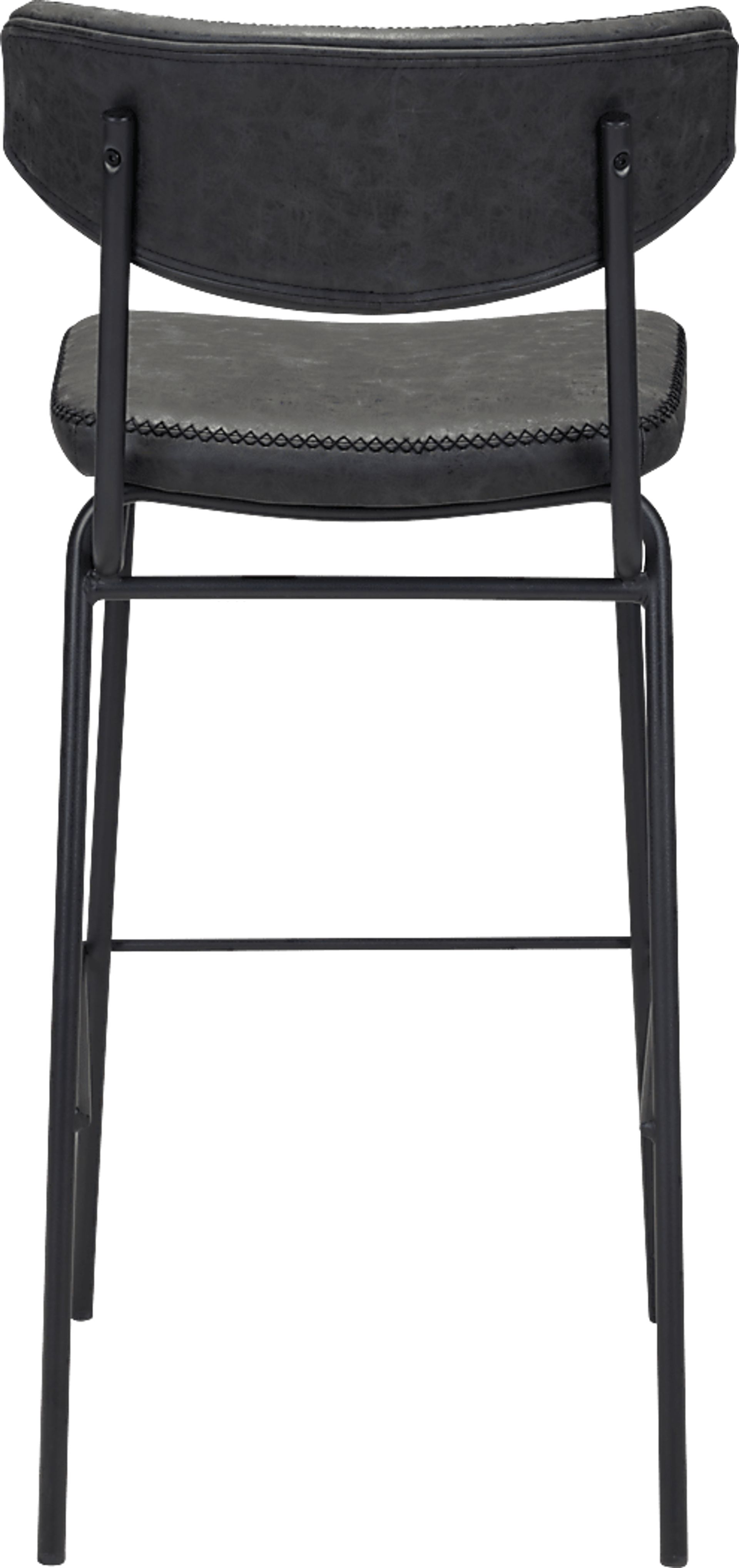 Cavestone Black Bar Height Stool, Set of 4 - Image 6