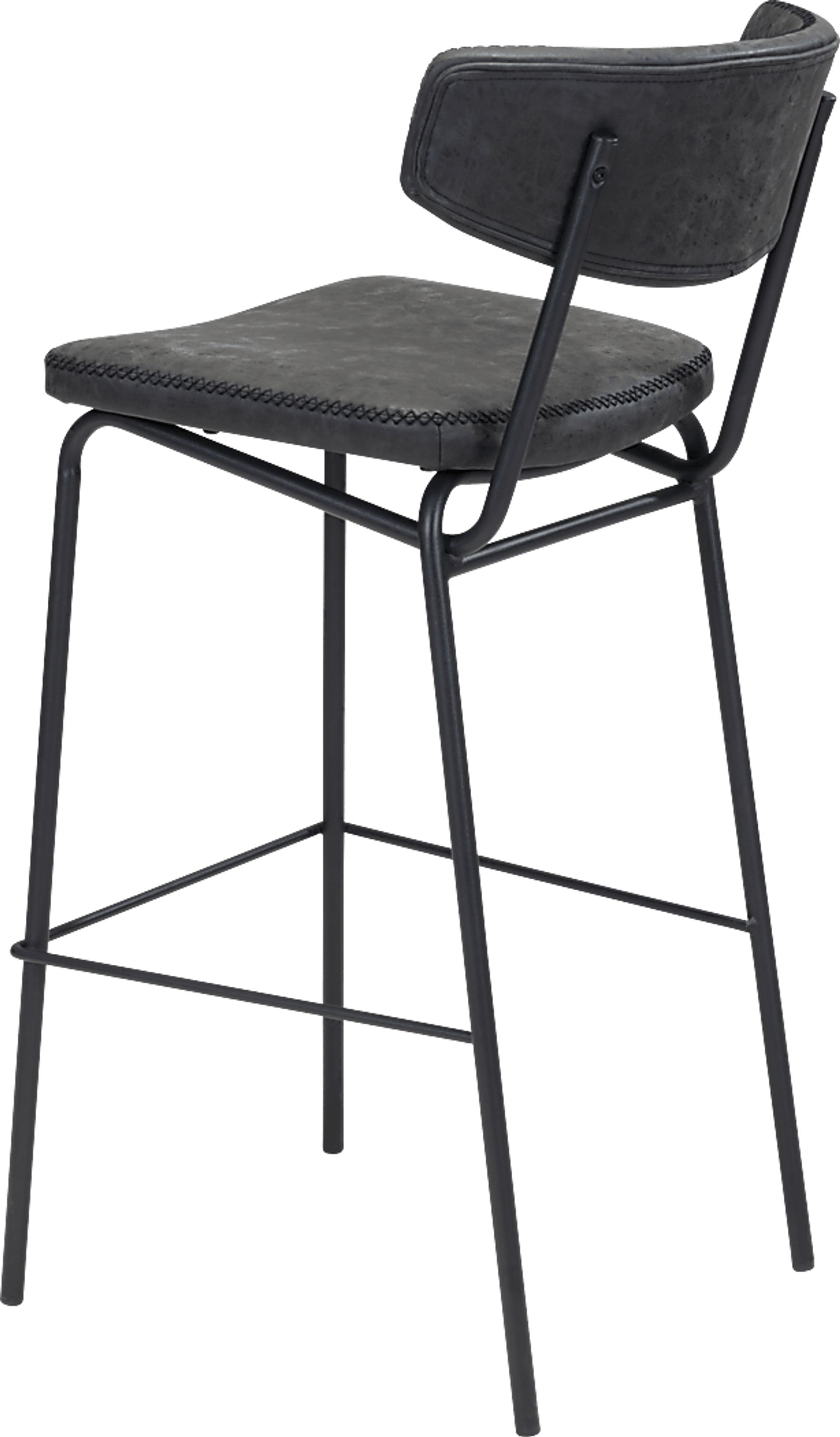 Cavestone Black Bar Height Stool, Set of 4 - Image 7