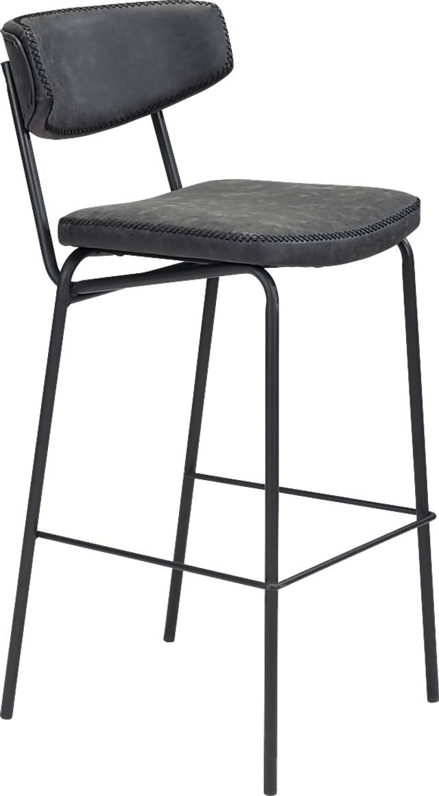 Cavestone Black Bar Height Stool, Set of 4 - Thumbnail - Image 8