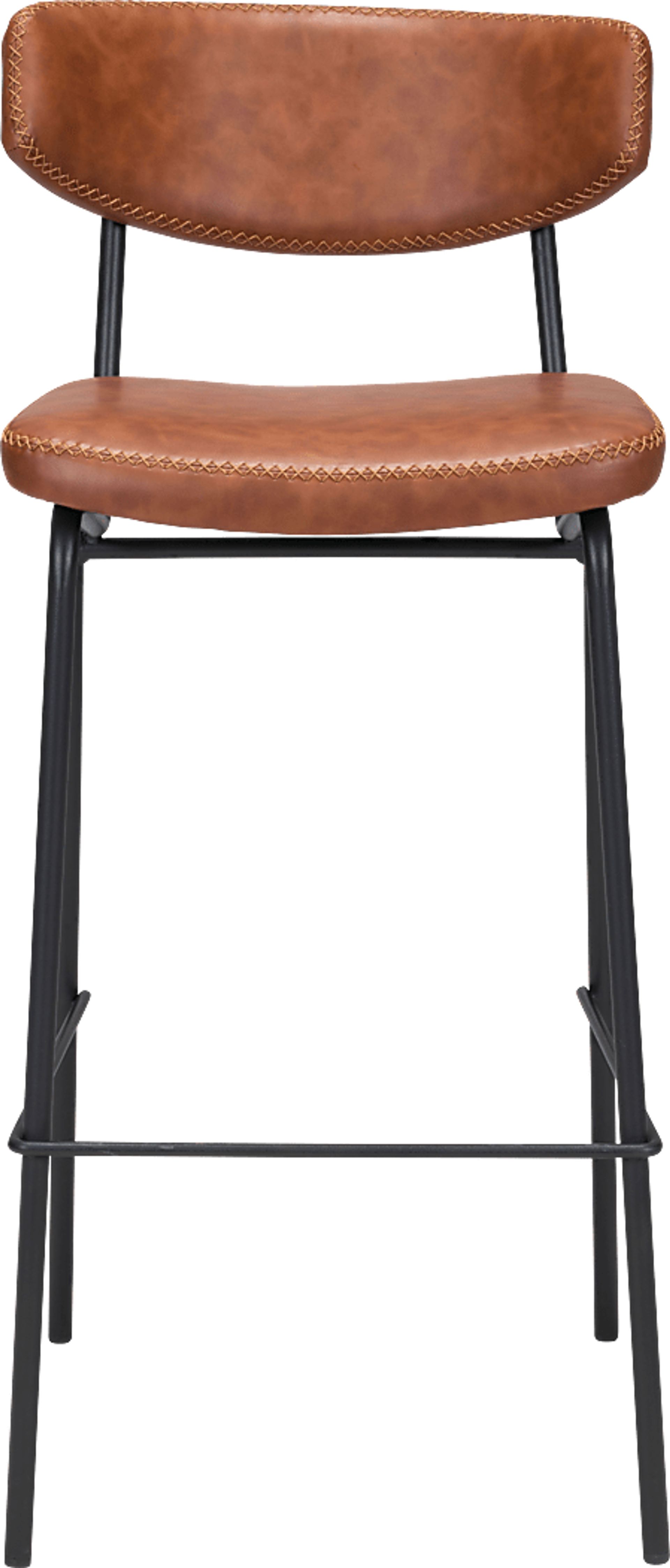 Cavestone Brown Bar Height Stool, Set of 4 - Image 5