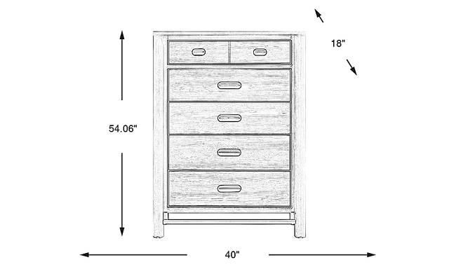 Dimension Image. Please refer to the Dimension Tab on this page for dimension details.