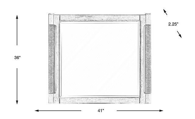 Dimension Image. Please refer to the Dimension Tab on this page for dimension details.