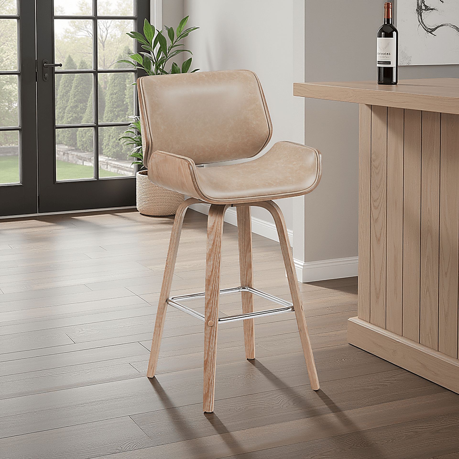 Cavologies Light Brown Barstool - Image 2