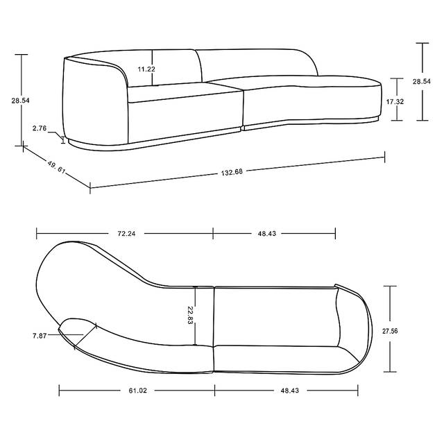Cawdor Green 2 Pc Sectional - Thumbnail - Image 21