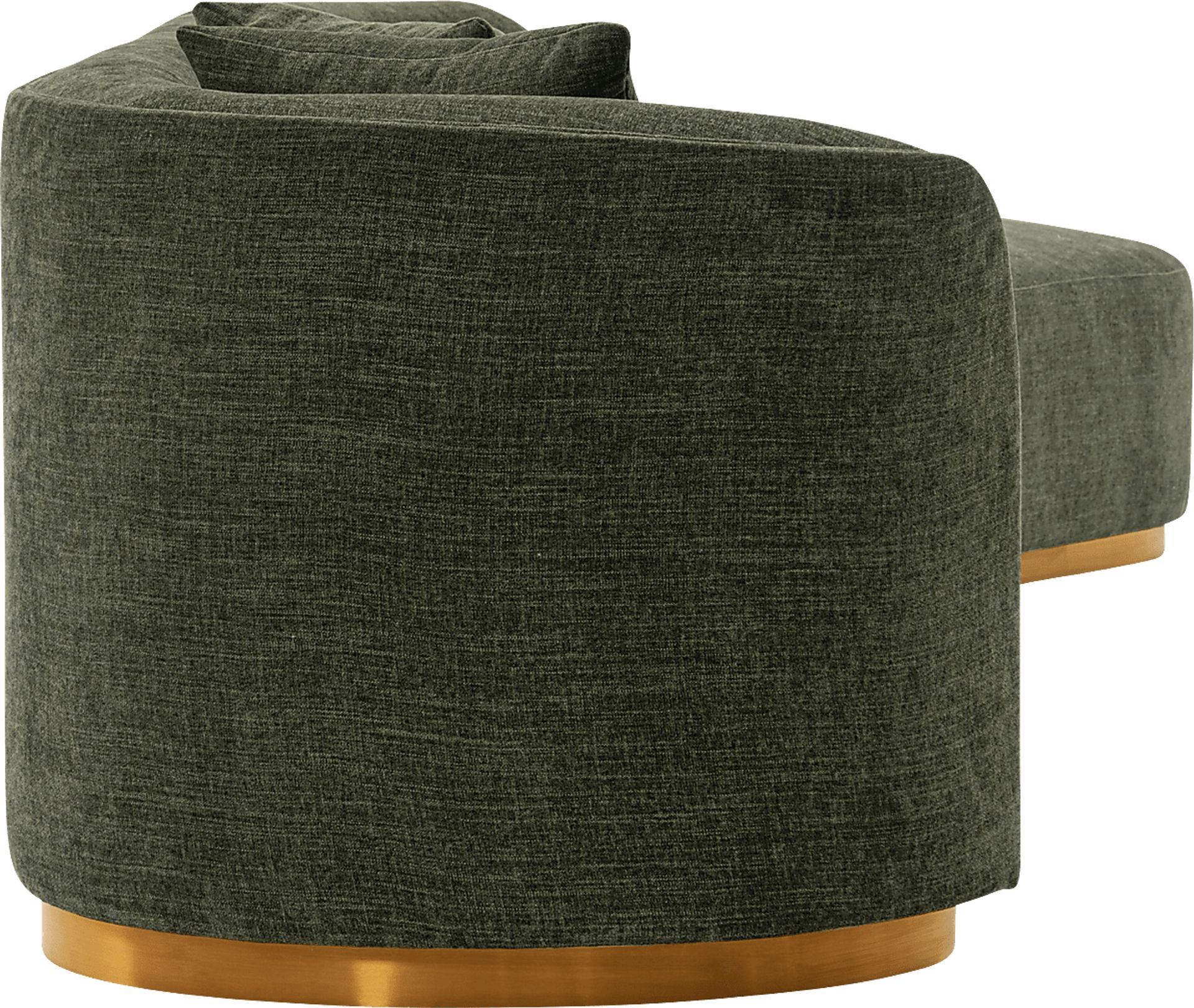 Cawdor Green 2 Pc Sectional - Image 9