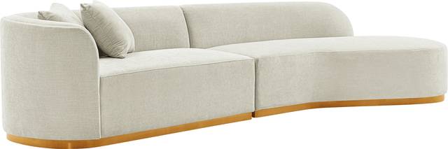 Cawdor Ivory 2 Pc Sectional - Thumbnail - Image 3