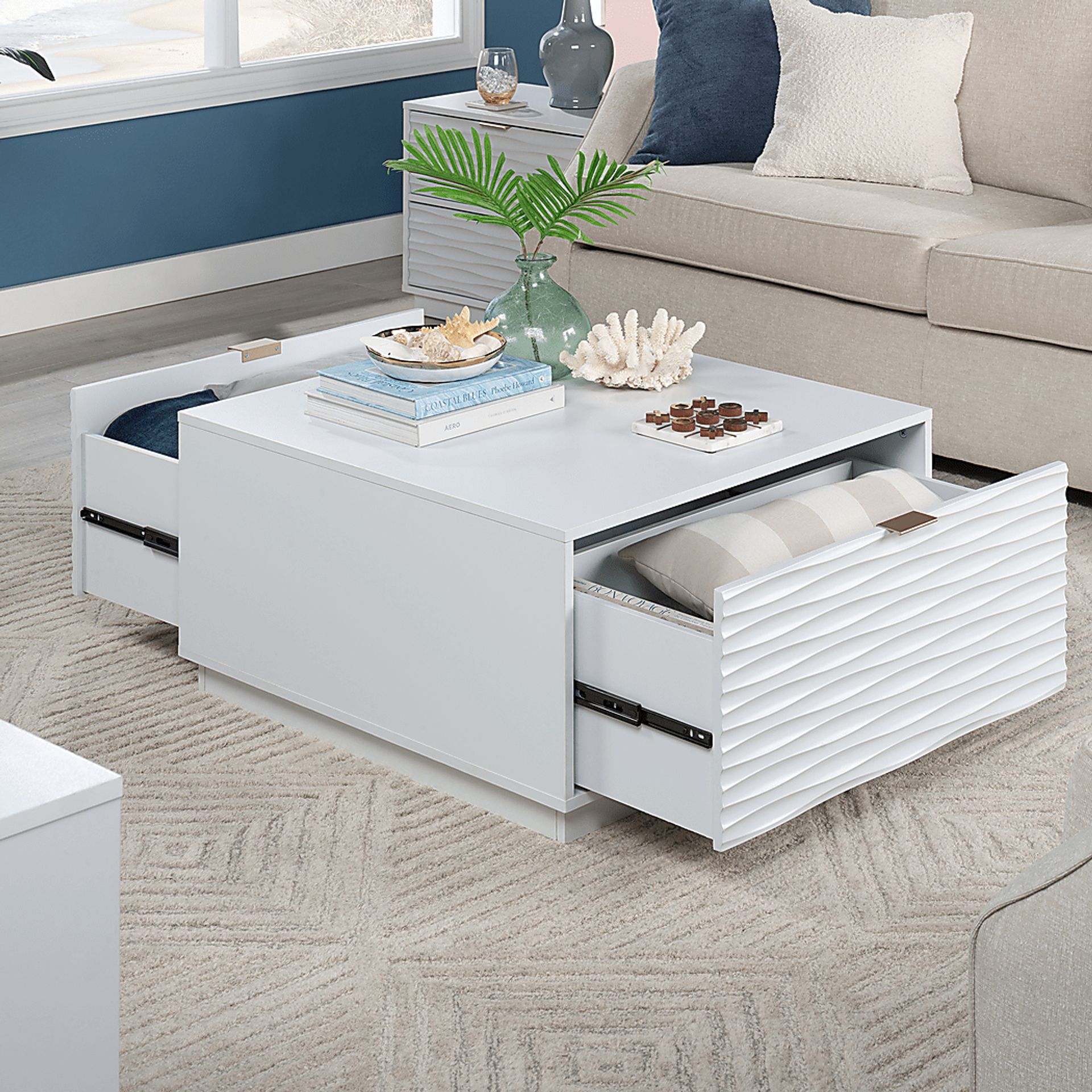 Caxambas White Cocktail Table - Image 3