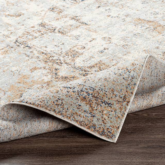 Caydee Orange 6'11 x 9' Rug - Thumbnail - Image 5